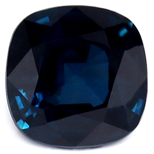 Sapphire Cushion 0.60 carat Blue Photo
