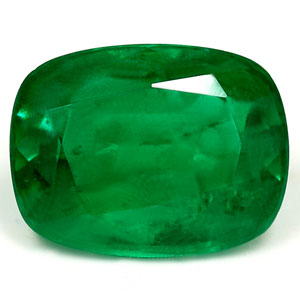 Emerald Cushion 1.98 carat Green Photo