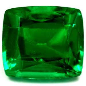 Emerald Cushion 4.23 carat Green Photo