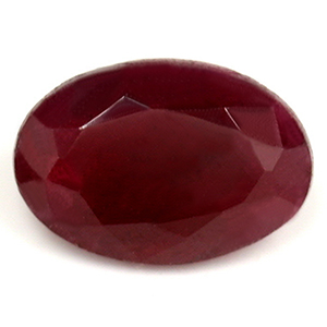 Ruby Oval 0.62 carat Red Photo