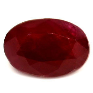 Ruby Oval 0.74 carat Red Photo