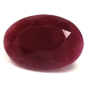 Ruby Oval 0.91 carat Red Photo