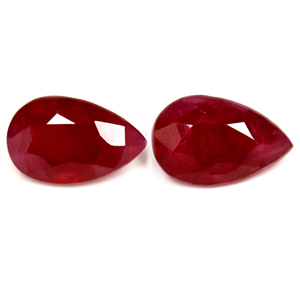 2.22 carat Pear Ruby - Gemstone Thumbnail