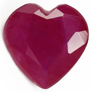 0.69 carat Heart Ruby - Gemstone Thumbnail