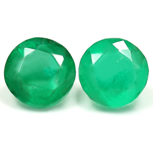 0.93 carat Round Emerald - Gemstone Thumbnail