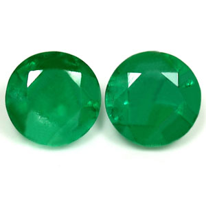 0.98 carat Round Emerald - Gemstone Thumbnail