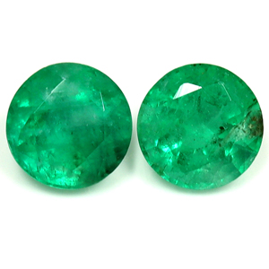 0.99 carat Round Emerald - Gemstone Thumbnail