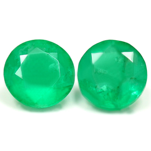 0.98 carat Round Emerald - Gemstone Thumbnail