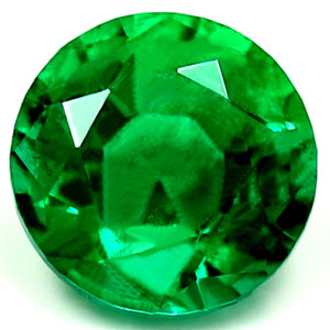 Emerald Round 0.56 carat Green Photo