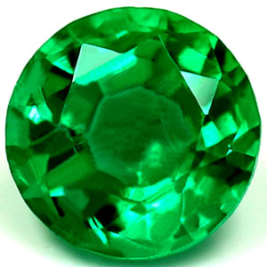 Emerald Round 0.58 carat Green Photo
