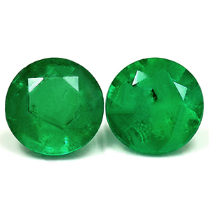 1.30 carat Round Emerald - Gemstone Thumbnail