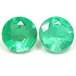 1.00 carat Round Emerald - Gemstone Thumbnail