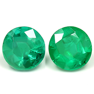 0.91 carat Round Emerald - Gemstone Thumbnail