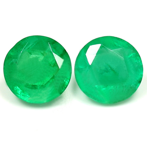 0.98 carat Round Emerald - Gemstone Thumbnail