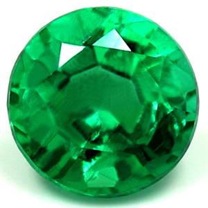 Emerald Round 0.60 carat Green Photo