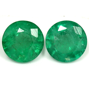 0.91 carat Round Emerald - Gemstone Thumbnail