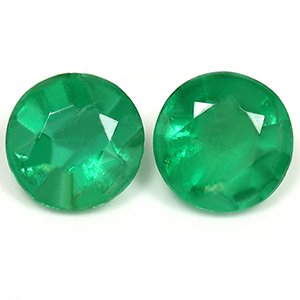 0.84 carat Round Emerald - Gemstone Thumbnail