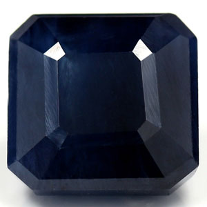 5.41 cts. Asscher Cut Sapphire, A Quality | GemsNY
