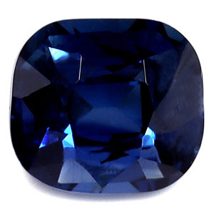 Sapphire Cushion 1.00 carat Blue Photo
