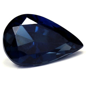 Sapphire Pear 0.92 carat Blue Photo
