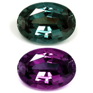 Alexandrite Oval 0.58 carat Green Photo