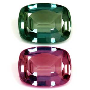 Alexandrite Cushion 0.53 carat Green Photo