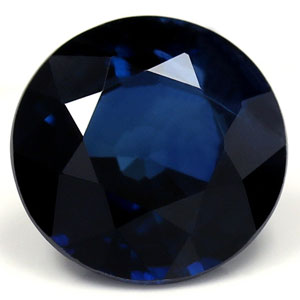 0.93 carat Round Sapphire - Gemstone Thumbnail