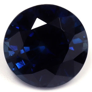 Sapphire Round 1.07 carat Blue Photo