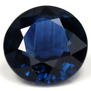 0.95 carat Round Sapphire - Gemstone Thumbnail
