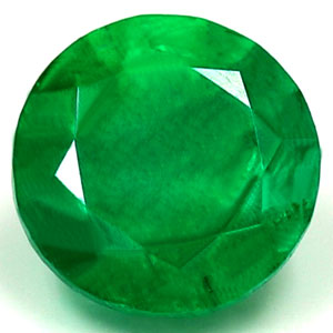 Emerald Round 0.64 carat Green Photo