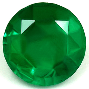 Emerald Round 0.57 carat Green Photo