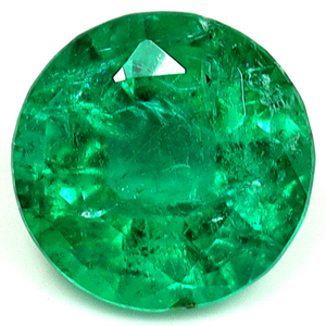 Emerald Round 0.62 carat Green Photo
