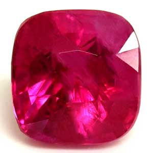Ruby Cushion 0.86 carat Red Photo