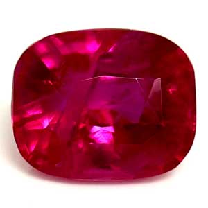 Ruby Cushion 0.83 carat Red Photo