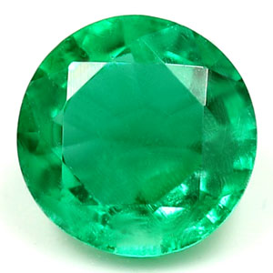 Emerald Round 0.53 carat Green Photo