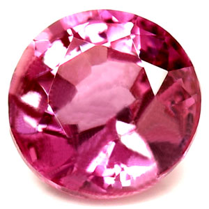 Sapphire Round 0.58 carat Pink Photo