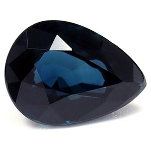 Sapphire Pear 1.06 carat Blue Photo