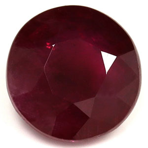 1.27 carat Round Ruby - Gemstone Thumbnail