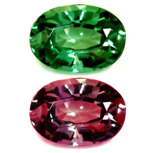 Alexandrite Oval 0.59 carat Green Photo
