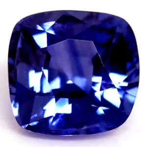 Sapphire Cushion 0.63 carat Blue Photo