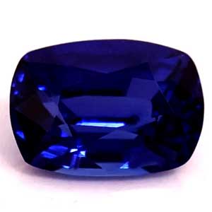 Sapphire Cushion 0.55 carat Blue Photo