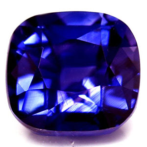 Sapphire Cushion 0.84 carat Blue Photo