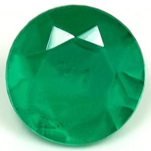 Emerald Round 0.58 carat Green Photo