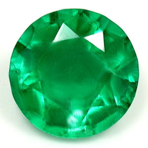 Emerald Round 0.55 carat Green Photo