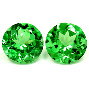 0.86 carat Round Tsavorite - Gemstone Thumbnail