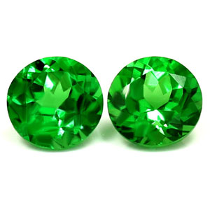 0.85 carat Round Tsavorite - Gemstone Thumbnail
