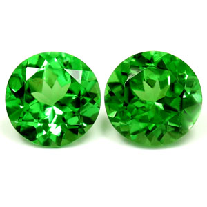 0.85 carat Round Tsavorite - Gemstone Thumbnail