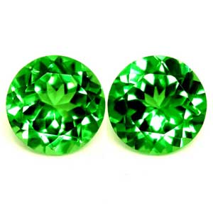 0.84 carat Round Tsavorite - Gemstone Thumbnail