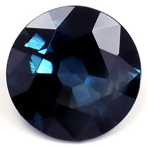0.85 carat Round Sapphire - Gemstone Thumbnail