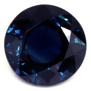 0.94 carat Round Sapphire - Gemstone Thumbnail